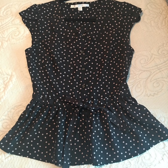 LC Lauren Conrad Tops - Polka Dot blouse